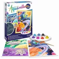 Set pictura Aquarellum Fosforescent Cosmos