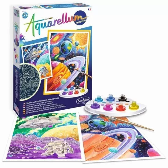 Set pictura Aquarellum Fosforescent Cosmos Set pictura Aquarellum Fosforescent Cosmos