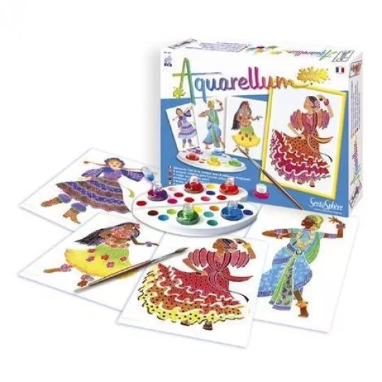 Set pictura Aquarellum Junior Dansatoare