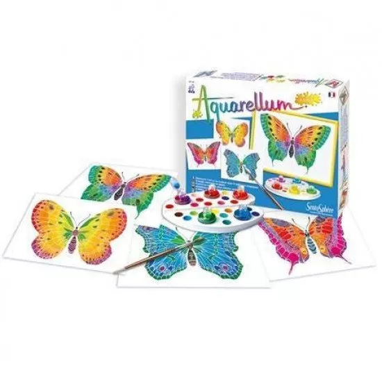 Set pictura Aquarellum Junior - Fluturi Set pictura Aquarellum Junior - Fluturi