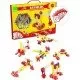 Set de constructie educativ din lemn Batibloc 100 piese Set de constructie educativ din lemn Batibloc 100 piese