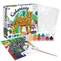 Pictura pe numere Colorizzi Zebra