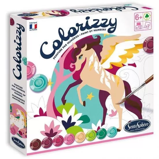 Pictura pe numere Colorizzy - Unicorni Pictura pe numere Colorizzy - Unicorni