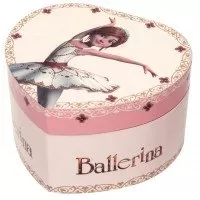 Cutie muzicala inima Ballerina