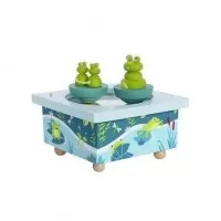 Cutie muzicala magnetica Broscute
