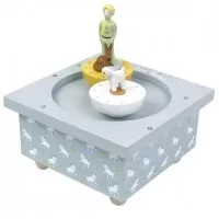 Cutie muzicala magnetica gri Micul Print