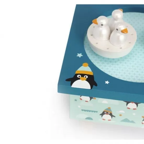 Cutie muzicala magnetica Pinguini Cutie muzicala magnetica Pinguini