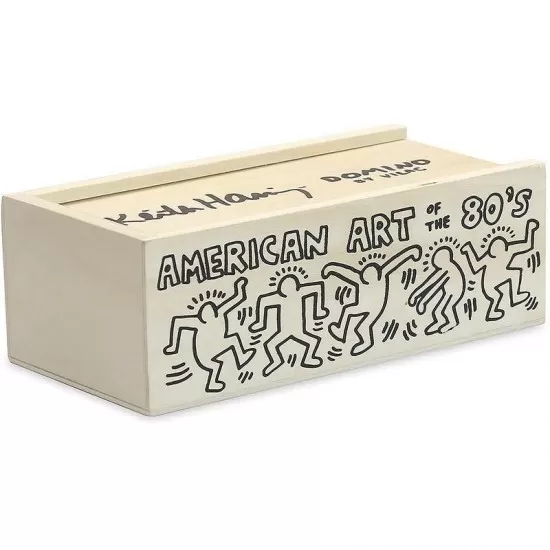 Joc Domino din lemn Keith Haring Joc Domino din lemn Keith Haring