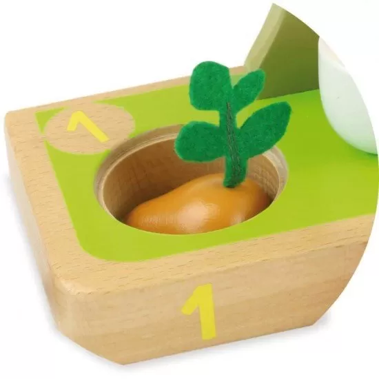 Jucarie educativa - Invat sa numar legumele Jucarie educativa - Invat sa numar legumele