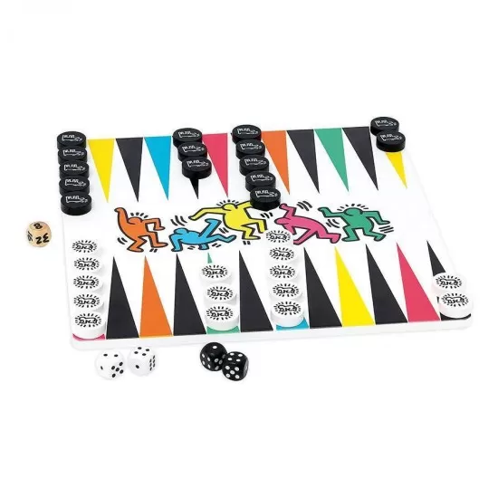 Joc de dame/backgammon - Keith Haring Joc de dame/backgammon - Keith Haring