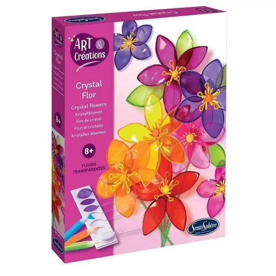 Kit creativ - Flori de Cristal Kit creativ - Flori de Cristal