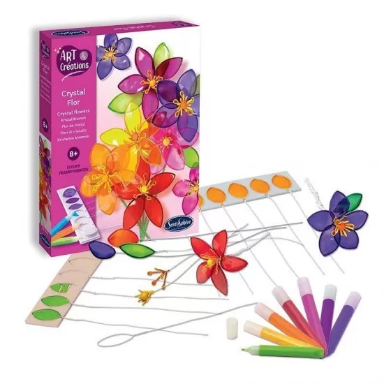 Kit creativ - Flori de Cristal Kit creativ - Flori de Cristal
