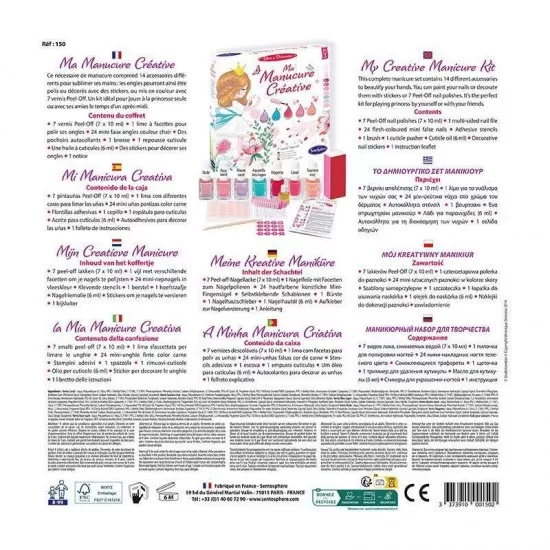 Kit manichiura creativa pentru copii Kit manichiura creativa pentru copii