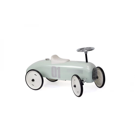 Masinuta Ride-on Metalica Vintage Verde Salvie Vilac