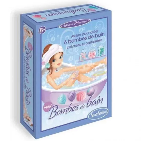 Mini Kit creativ - Forme efervescente si parfumate de baie