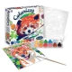 Pictura pe numere - Panda rosu si Shiba Pictura pe numere - Panda rosu si Shiba