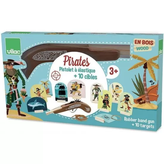 Pistol de pirat cu elastic Pistol de pirat cu elastic