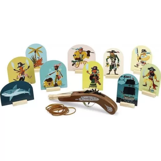 Pistol de pirat cu elastic Pistol de pirat cu elastic
