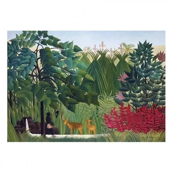Puzzle Cascada - Rousseau 1000 piese Puzzle Cascada - Rousseau 1000 piese