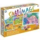 Set creativ cu nisip colorat Sablimage - Dinozauri Set creativ cu nisip colorat Sablimage - Dinozauri