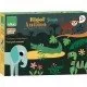 Set 4 animale magnetice din lemn Jungla Set 4 animale magnetice din lemn Jungla