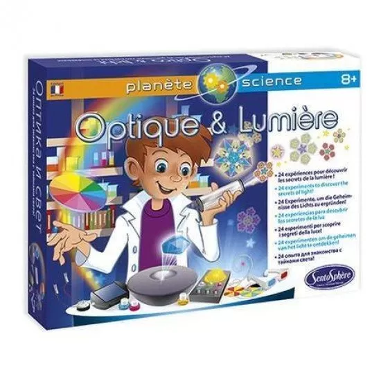 Set cu 24 experimente - Optica si Lumina Set cu 24 experimente - Optica si Lumina