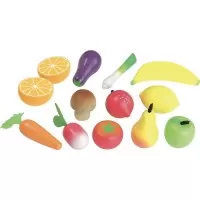 Set fructe si legume din lemn Vilac