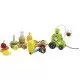 Jucarie educativa - Tractor multiactivitati din lemn Jucarie educativa - Tractor multiactivitati din lemn