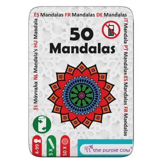 Joc 50 de desene - Mandala Joc 50 de desene - Mandala