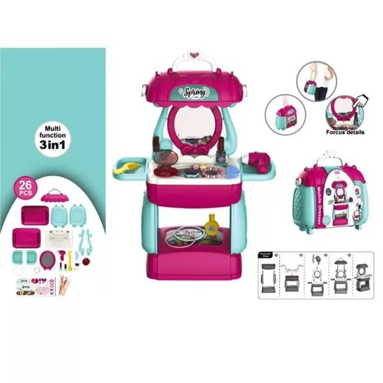 Set accesorii frumusete in gentuta 26 piese Set accesorii frumusete in gentuta 26 piese