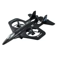 Avion cu telecomanda, rotire 360 grade, lumini LED, acumulator reincarcabil USB Combat Flight