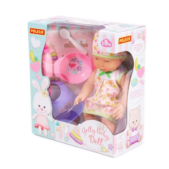 Bebelus cu accesorii hranire 35 cm Polesie Bebelus cu accesorii hranire 35 cm Polesie
