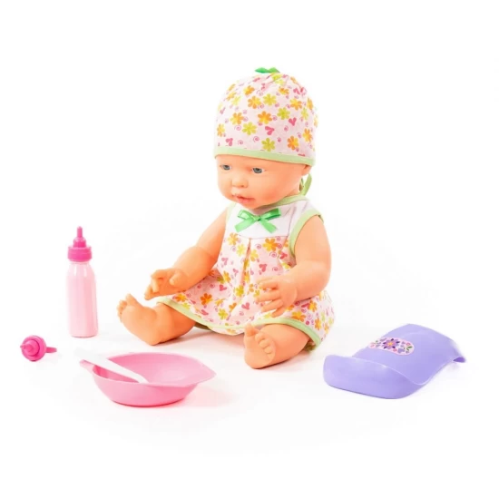 Bebelus cu accesorii hranire 35 cm Polesie Bebelus cu accesorii hranire 35 cm Polesie