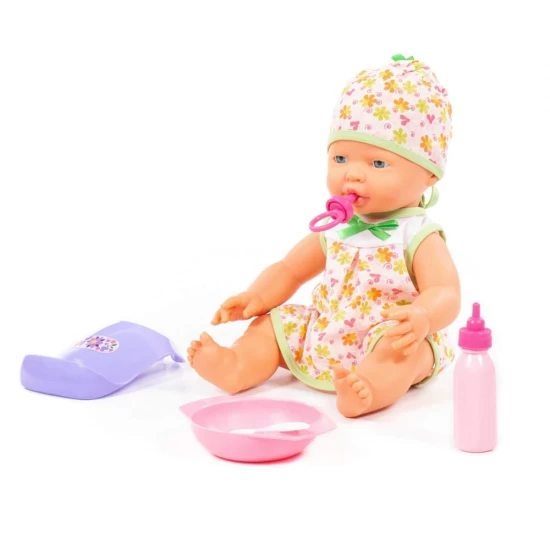 Bebelus cu accesorii hranire 35 cm Polesie Bebelus cu accesorii hranire 35 cm Polesie