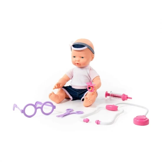 Bebelus cu accesorii doctor 35 cm Polesie Bebelus cu accesorii doctor 35 cm Polesie