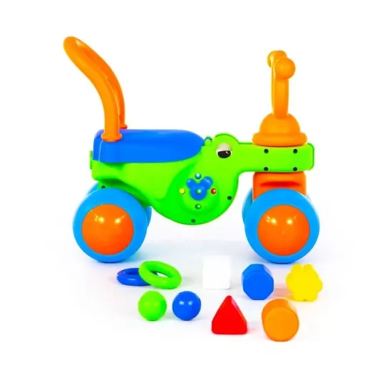 Bicicleta fara pedale Crocodil Polesie Bicicleta fara pedale Crocodil Polesie