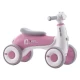Bicicleta fara pedale cu 4 roti, roz Bicicleta fara pedale cu 4 roti, roz