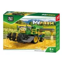 Set cuburi constructie Blocki My Farm - Combina agricola