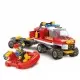 Set cuburi constructie Blocki My Fire Brigade - Garda pompieri, 120 piese Set cuburi constructie Blocki My Fire Brigade - Garda pompieri, 120 piese
