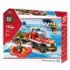 Set cuburi constructie Blocki My Fire Brigade - Garda pompieri, 120 piese Set cuburi constructie Blocki My Fire Brigade - Garda pompieri, 120 piese