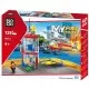 Set cuburi constructie Blocki My Fire Brigade Platforma pompieri 129 piese Set cuburi constructie Blocki My Fire Brigade Platforma pompieri 129 piese