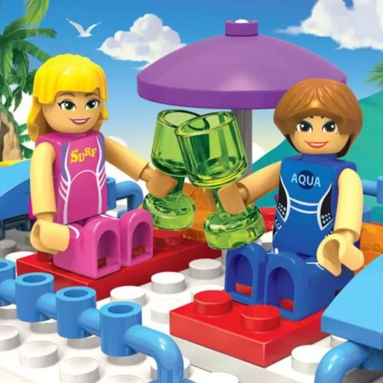 Set cuburi constructie Blocki My Girls - Aventura pe mare