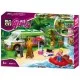 Set cuburi constructie Blocki My Girls - Rulota camping Set cuburi constructie Blocki My Girls - Rulota camping