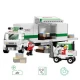 Set constructie Blocki Raben, Camion cu remorca, 377 piese Set constructie Blocki Raben, Camion cu remorca, 377 piese