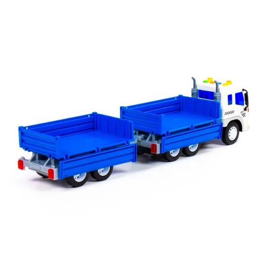 Camion cu remorca, lumini si sunete 46 cm Polesie Camion cu remorca, lumini si sunete 46 cm Polesie