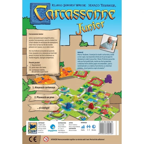 Joc Carcassonne Junior Joc Carcassonne Junior
