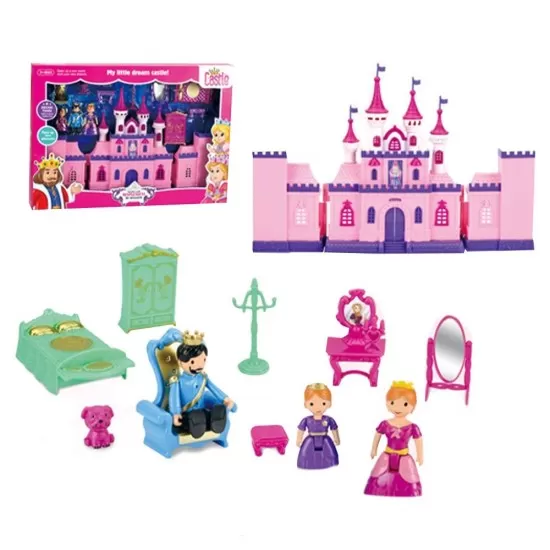 Castel muzical cu figurine si accesorii Castel muzical cu figurine si accesorii