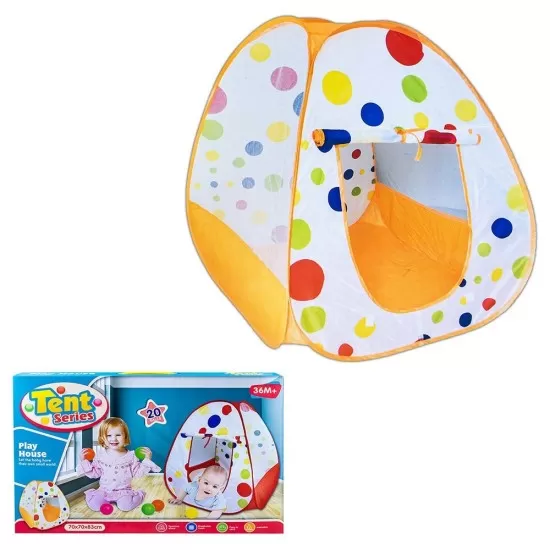 Cort de joaca cu 20 de mingi Cort de joaca cu 20 de mingi