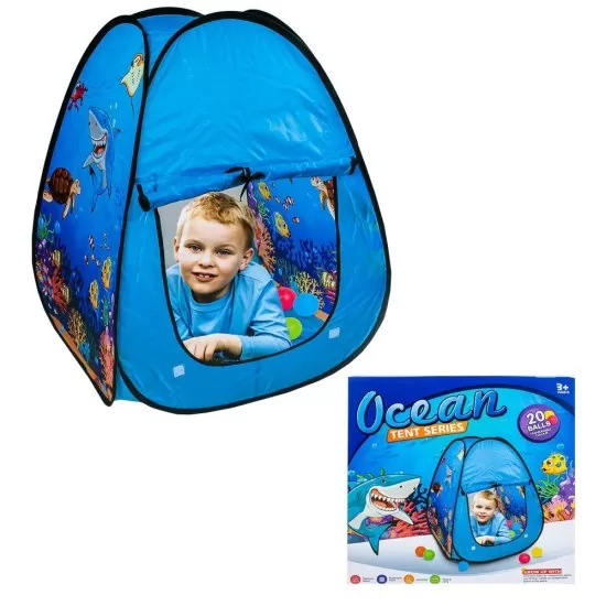 Cort de joaca cu 20 de mingi Ocean Cort de joaca cu 20 de mingi Ocean