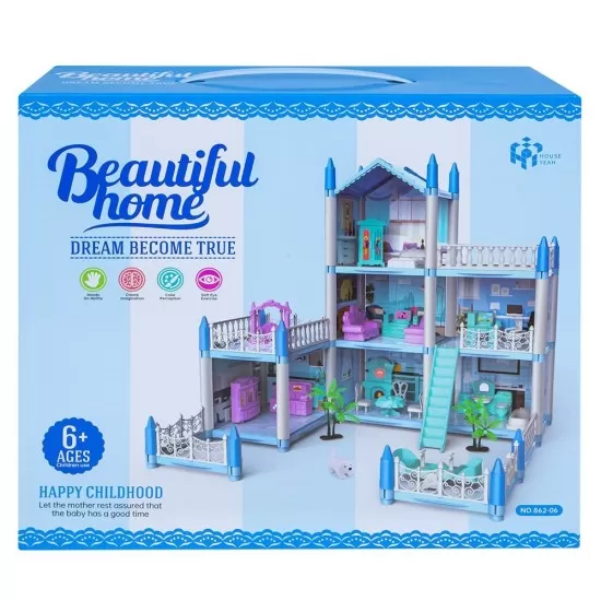 Set constructie casuta Beautiful Home Set constructie casuta Beautiful Home